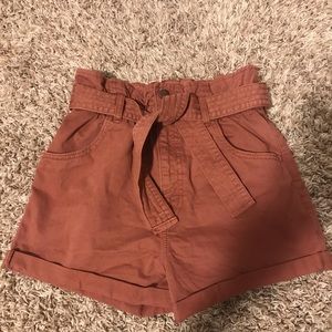 Paper bag shorts